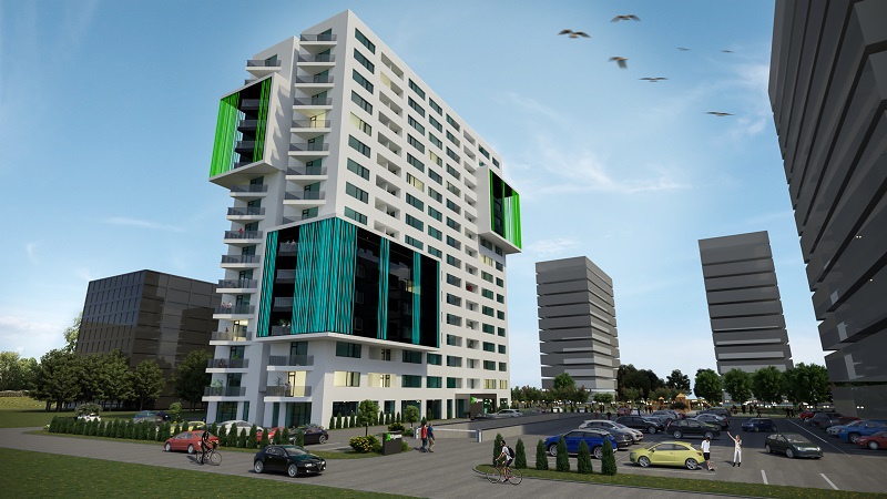 XCity Towers Un dezvoltator autohton grabeste constructia unui ansamblu rezidential de proportii